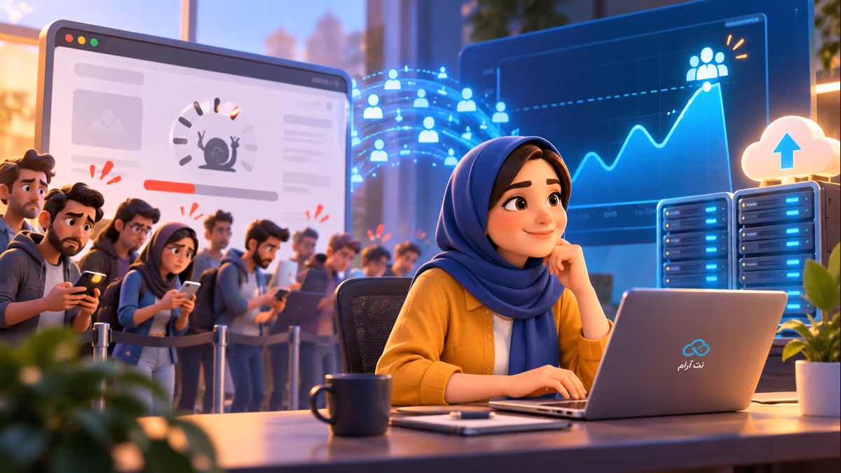 سایت در کمپین کند میشود؛ کاربران همزمان را چطور بسنجیم؟
