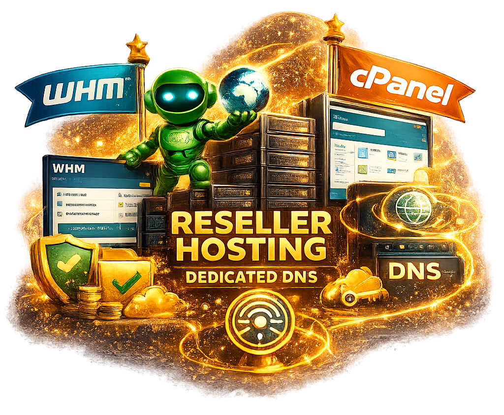 نمایندگی هاست نتآرام با cPanel/WHM و DNS اختصاصی