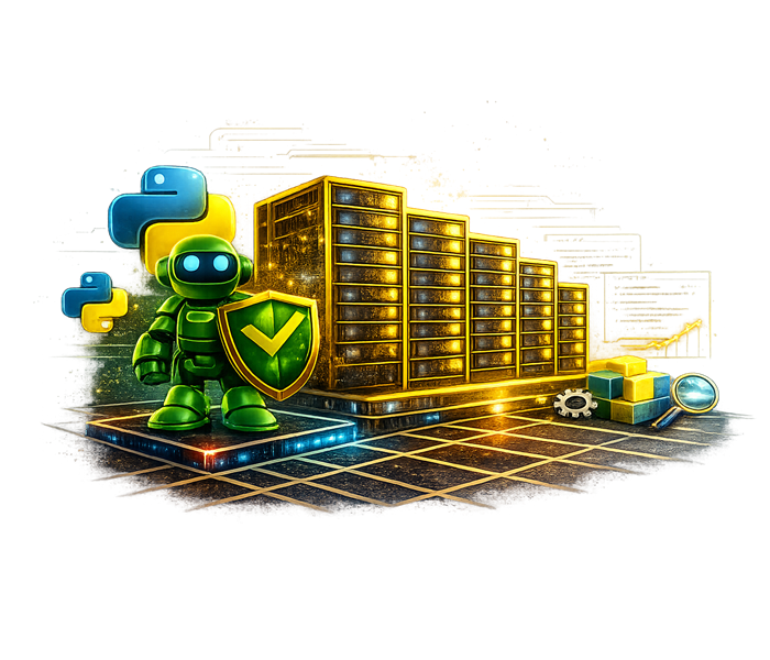 سرور مجازی پایتون (Python VPS) برای اجرای اپلیکیشنهای Django و FastAPI با NVMe و پایداری بالا