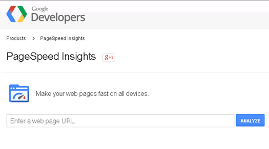 تست سرعت گوگل pagespeed-Insights