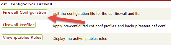 نحوه وارد شدن به تنظیمات csf